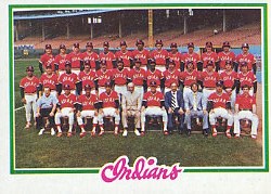 1978 Topps Baseball Cards      689     Cleveland Indians CL